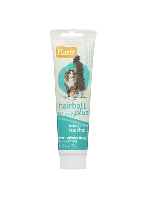 Hartz Hairball Remedy Plus Paste for Cats and Kittens - 2.5oz Tube