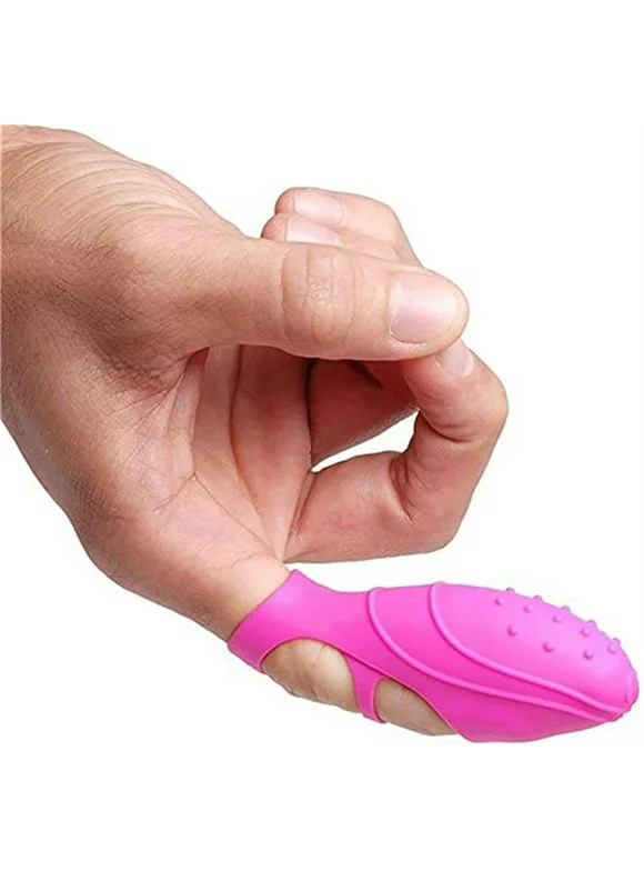 Imimi G Spot Finger Vibrator for Women, Stimulator Soft Silicone Finger Sleeve Shape Vibrator Vibrant Sex Toy Massager for Woman