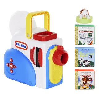 Little Tikes Story Dream Machine Starter Set, Storytime, Books, Little Golden Book, Audio Play, The Poky Little Puppy Character, Nightlight, Gift and Toy for Toddlers and Kids Girls Boys Ages 3+ years