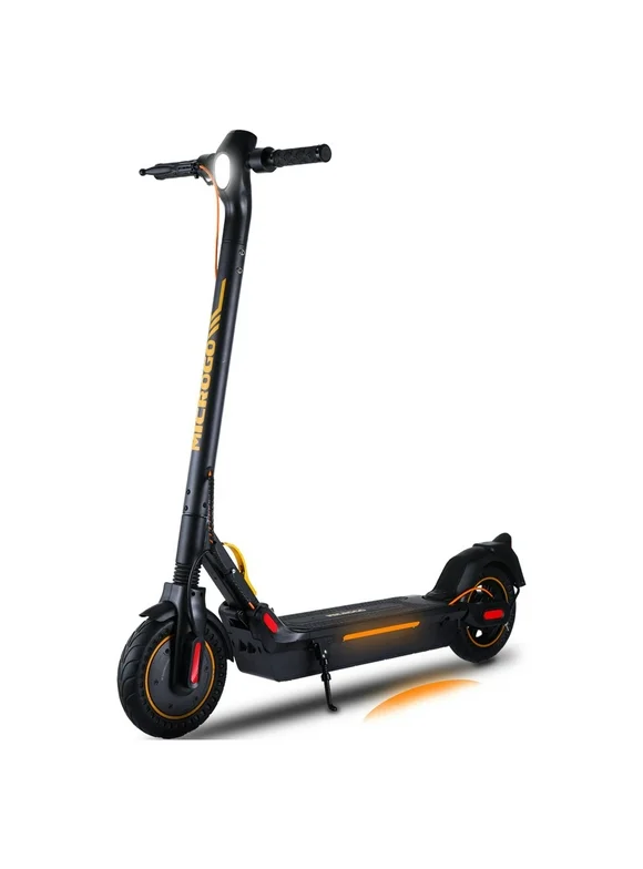 MICROGO M5 PRO Electric Scooter, 500W Motor 10.4 Ah Battery Long Range for Adults, 10" Honeycomb Tires 19 Mph Top Speed Folding E Scooter Commuter