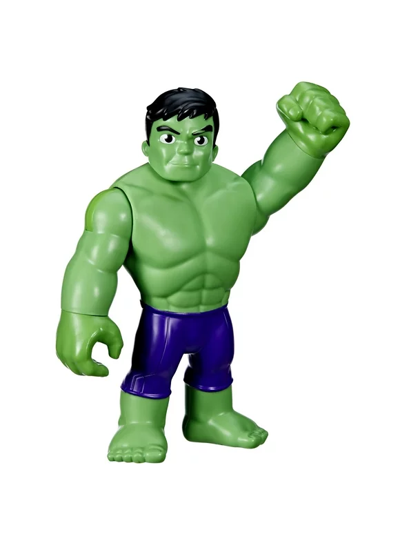 Marvel Spidey and His Amazing Friends Supersized Hulk Action Figure, Super Hero Toy