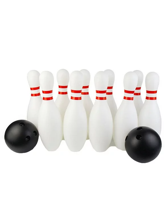 Miodk 12Pcs/Set Toddler Kids Bowling Game Set Outdoor Indoor Sports Learning Toy Gift