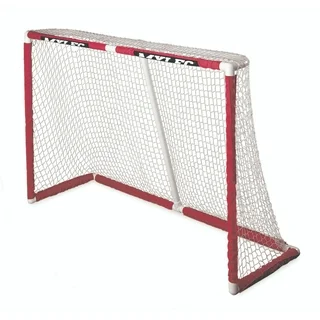 MyLec Indoor Hockey Net, Street Hockey Net Replacement, Durable, Lightweight & Portable, Easy to Assemble & Disassemble, Machine Wash, High-Grade Material Netting (Red/White, 4x6 ft.)