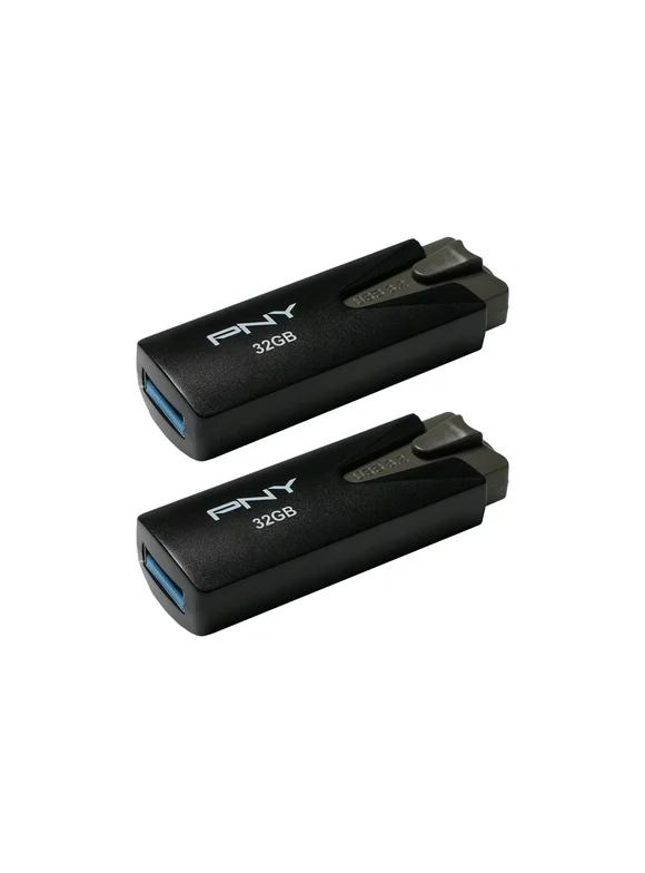 PNY 32GB Elite USB 3.2 Flash Drive 2-Pack - 100MB/s