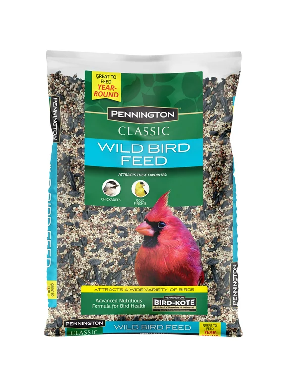 Pennington Classic Dry Wild Bird Feed and Seed, 10 lb. Bag, 1 Pack