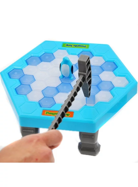 Puloru Penguin Trap Toy Ice Breaker Game Penguin Block Toy Kids Gift