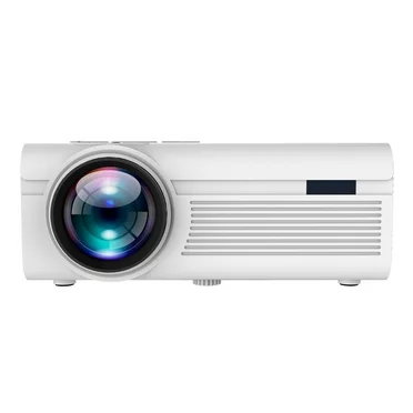 RCA 480P LCD Home Theater Projector - Up to 130" RPJ136, 1.5 LB, White