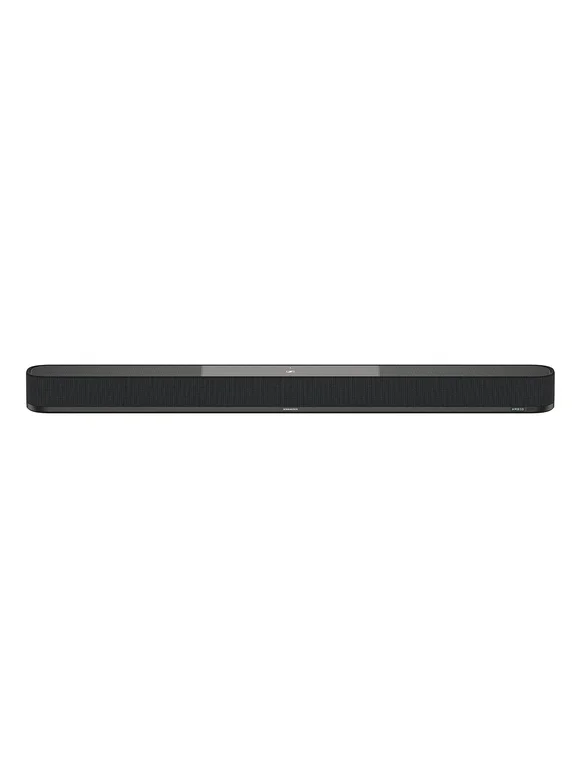 Sennheiser AMBEO Soundbar Plus for TV and Music with Immersive 3D Surround Sound, Virtual 7.1.4 Speaker Setup, Built-in Dual Subwoofers, Advanced Streaming Connectivity, Night Mode, Black