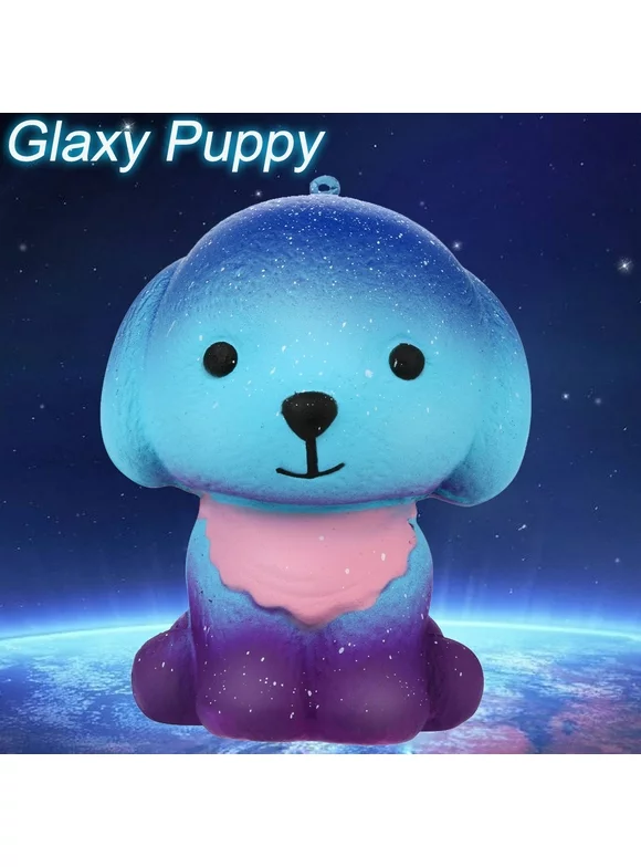 Siaonvr Adorable Squishies Galaxy Puppy Novelty Toy