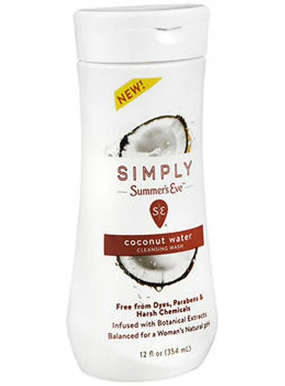 Simply Summer's Eve 12 oz. Coconut Water Cleansing Wash