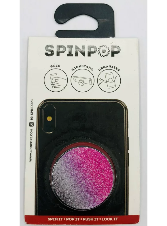 Spinpop Ombre Gel Phone Grip, Pink