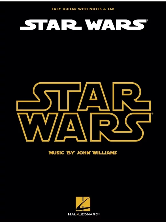 Star Wars: Easy Guitar with Notes & Tab (Paperback)
