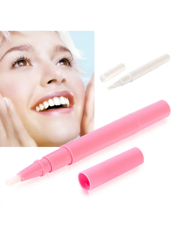 Super White Teeth Whitening Pen Tooth Gel Whitener Bleach Remove Stains oral hygiene pink
