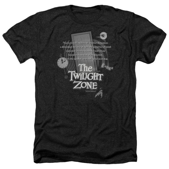 Twilight Zone - Monologue - Heather Short Sleeve Shirt - Large