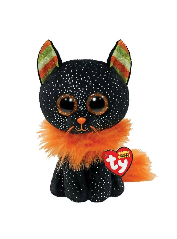 Ty Beanie Boos - MORTICIA the Halloween Cat (6 Inch) Stuffed Plush Toy