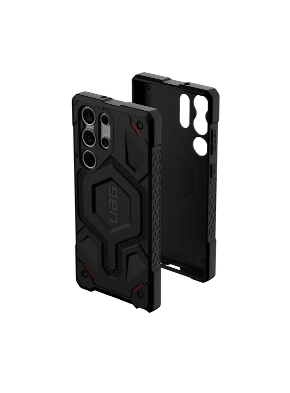 UAG Designed for Samsung Galaxy S23 Ultra Case 6.8" Monarch Pro Kevlar Black - Premium Rugged Heavy Duty Shockproof Protective Cover Compatible with Magnetic Charging by URBAN ARMOR GEAR