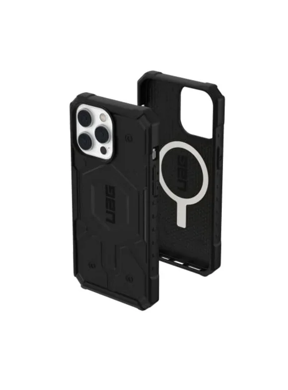UAG Designed for iPhone 14 Pro Max Case Black 6.7" Pathfinder Build-in Magnet Compatible with MagSafe Charging Slim Lightweight Shockproof Dropproof Rugged Protective Cover by URBAN ARMOR GEAR
