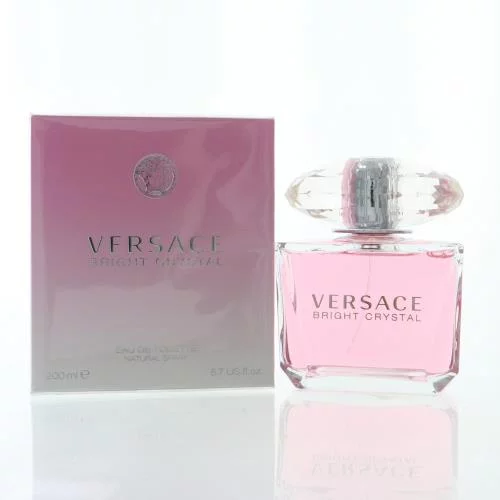 Versace Bright Crystal Eau De Toilette Spray, Perfume For Women, 6.7 Oz
