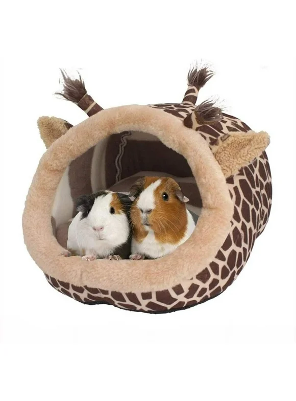 Xelparuc Chinchilla Hedgehog Guinea Pig Bed Accessories Cage Toys Bearded Dragon House Hamster Supplies Habitat Ferret Rat