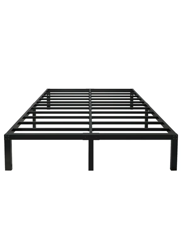 yookare 14" 3500Lbs Heavy Duty Metal Foundation Bed Frame,Queen